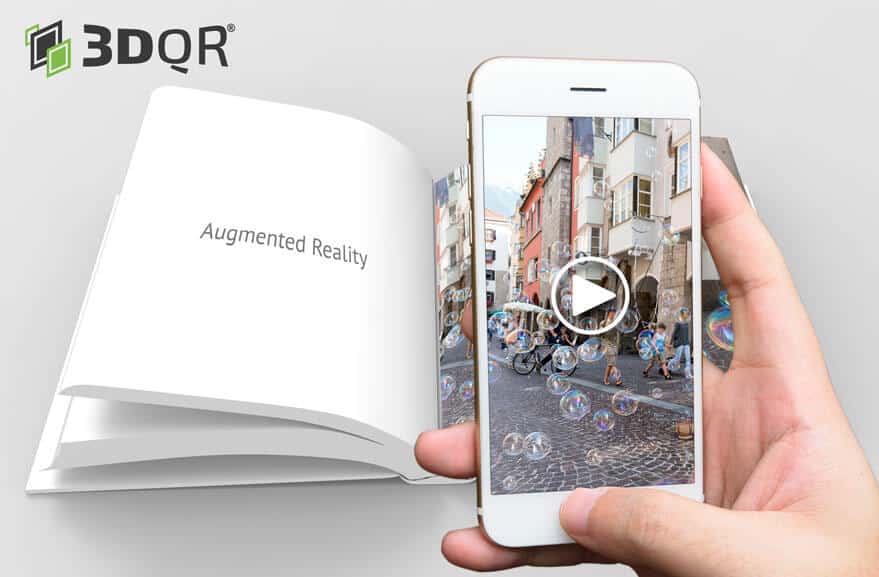 Book that can be scanned with an AR App