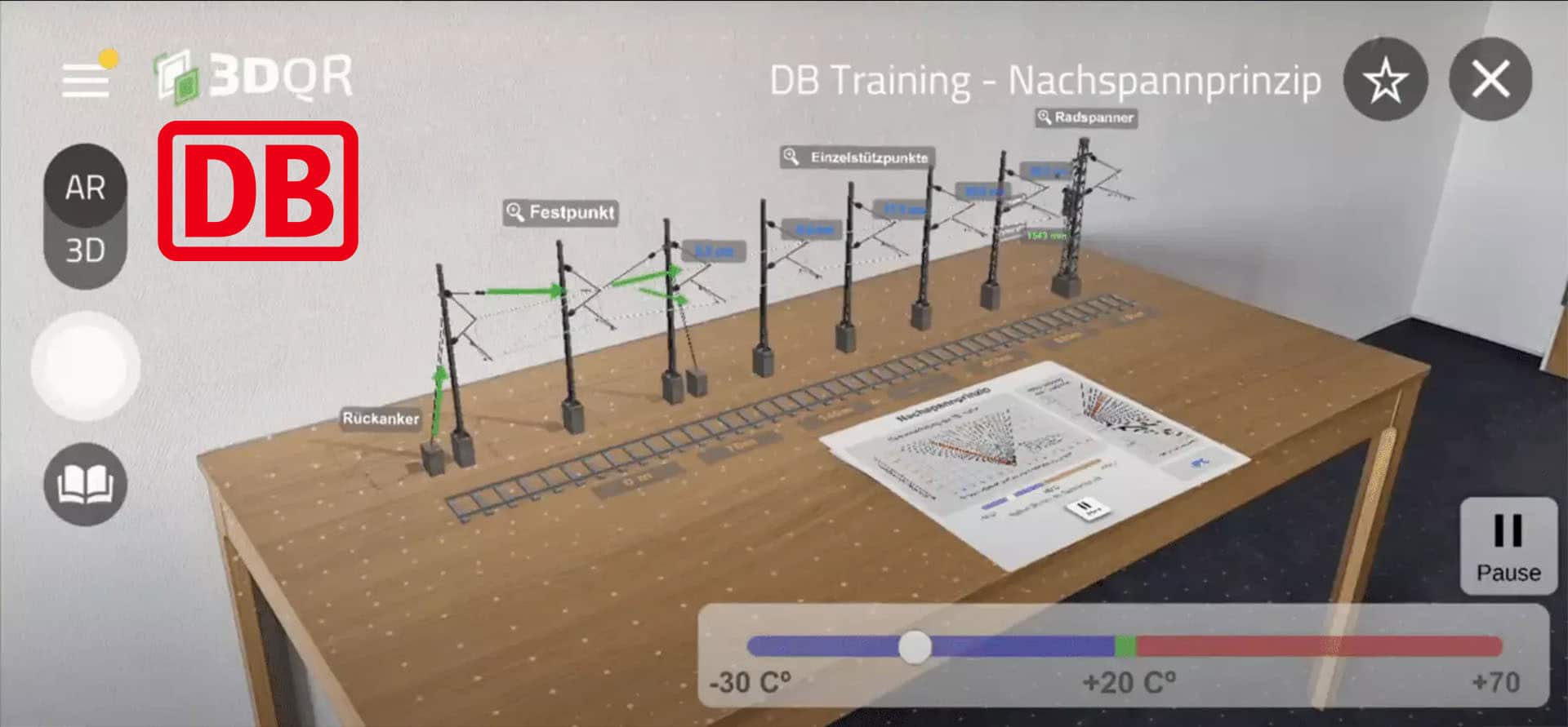 Augmented Reality bei DB Training