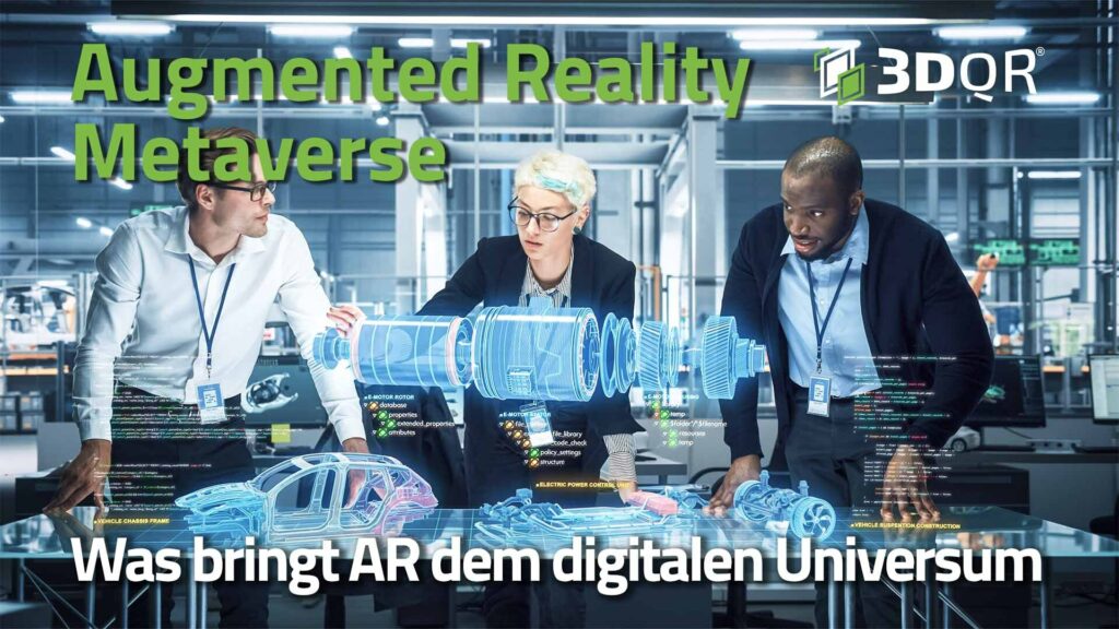 Augmented Reality Metaverse in an industrial presentation