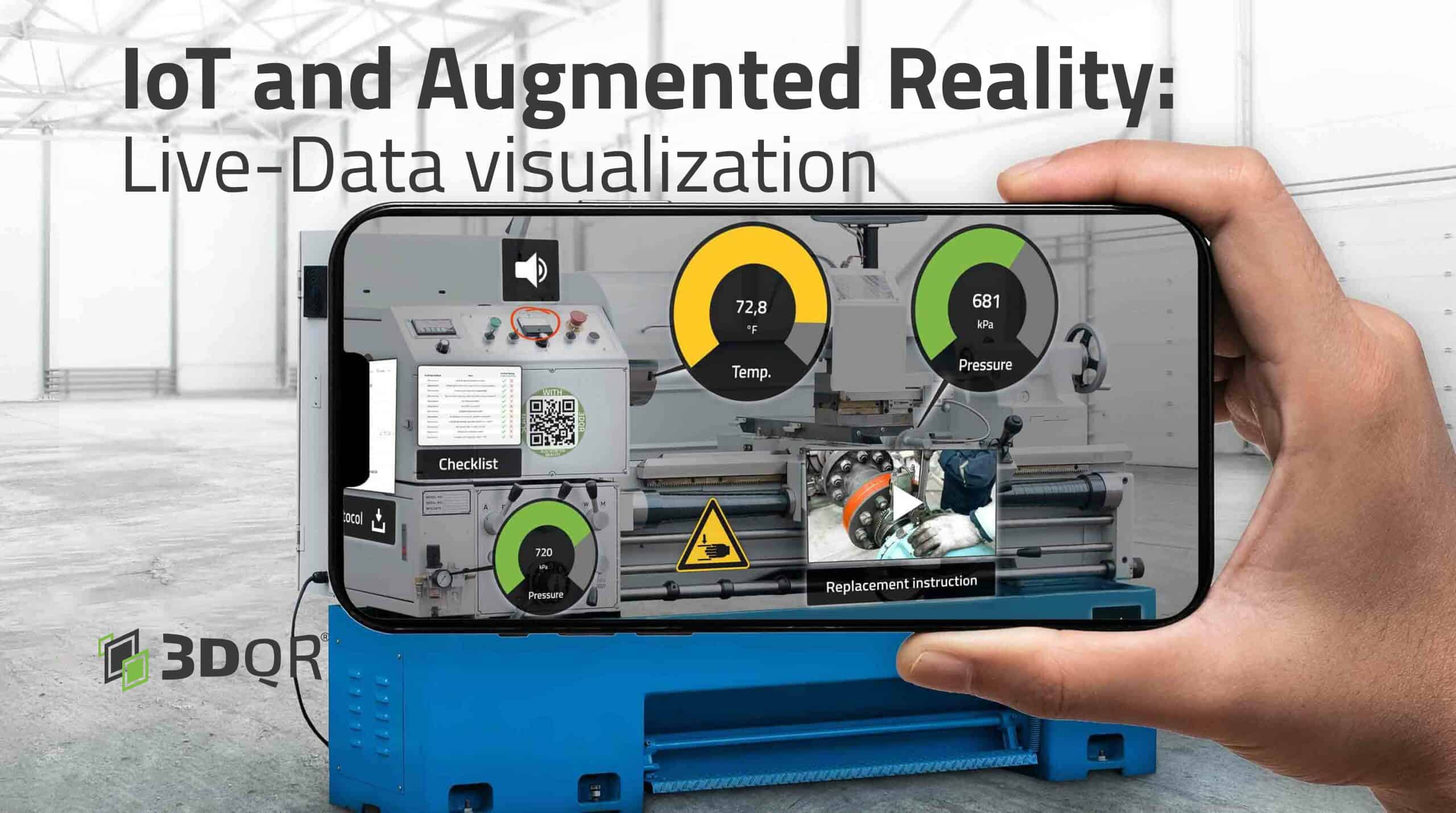 Augmented Reality IoT Data visualization