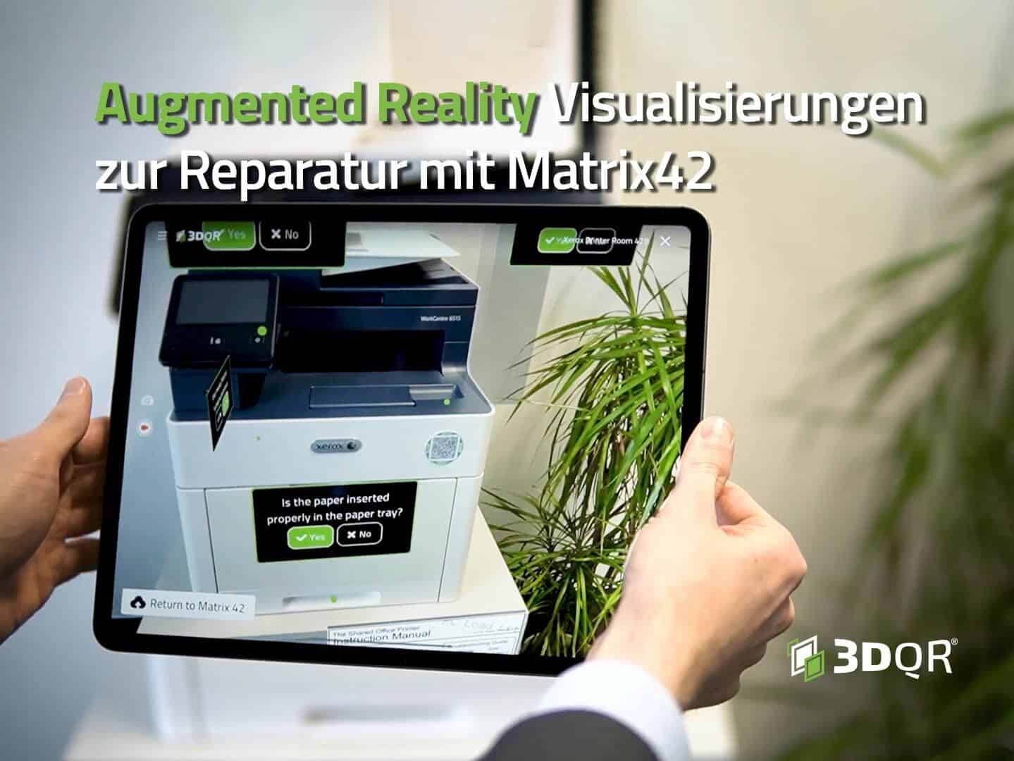 Augmented Reality Reparatur mit Matrix42